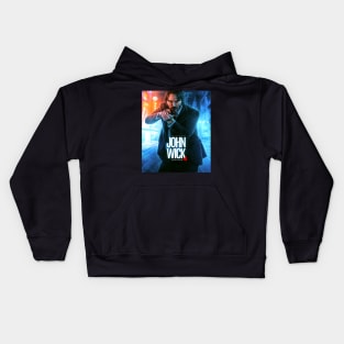 John Wick Gritty Gallantry Kids Hoodie